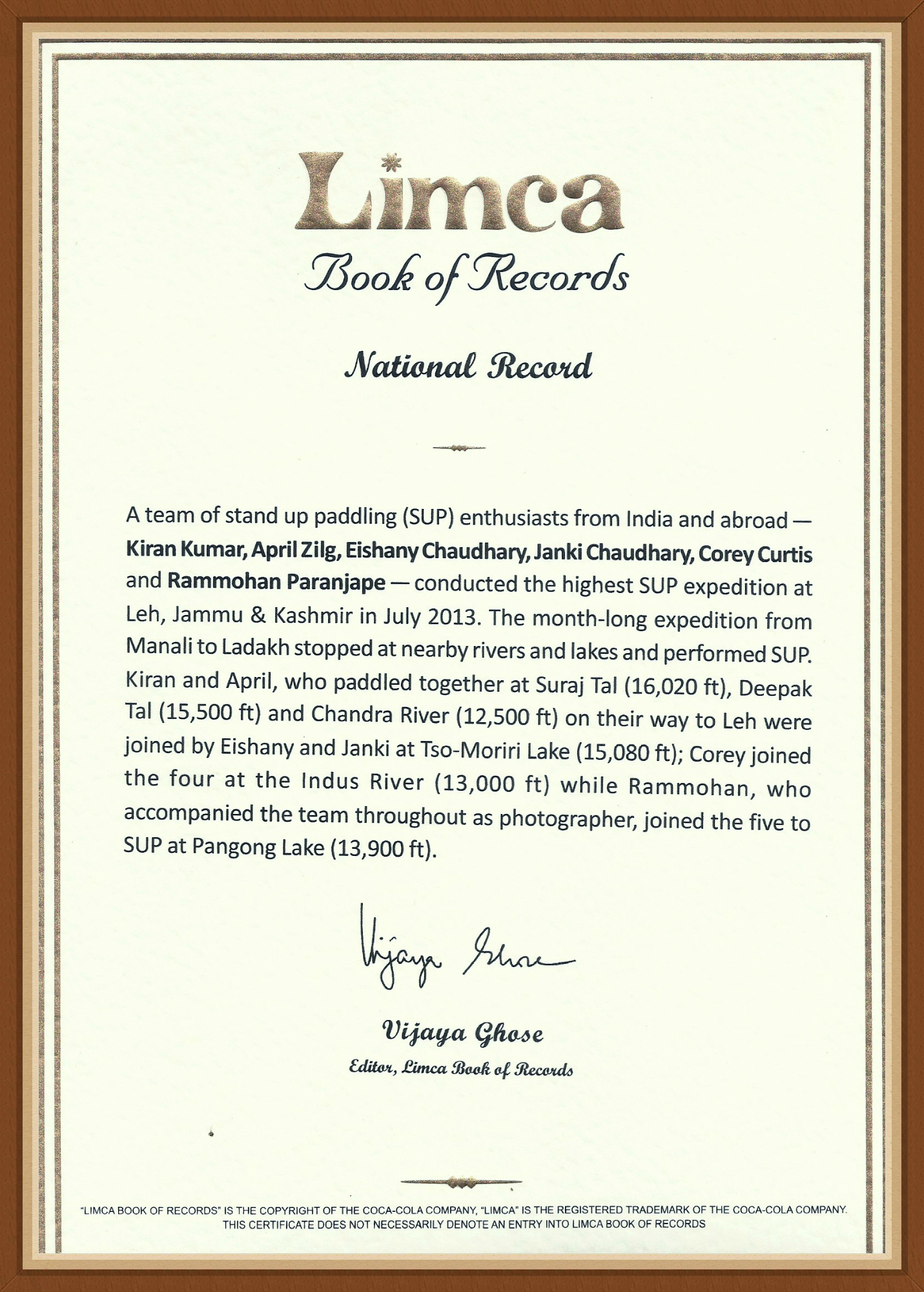 limca book of records apply online india