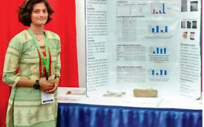 Surfer Girl Aneesha Wins Gold Metal at International Science Fair