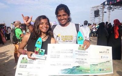 CONGRATULATIONS—Our Winners Sinchana and Tanvi