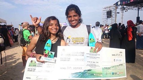 CONGRATULATIONS—Our Winners Sinchana and Tanvi