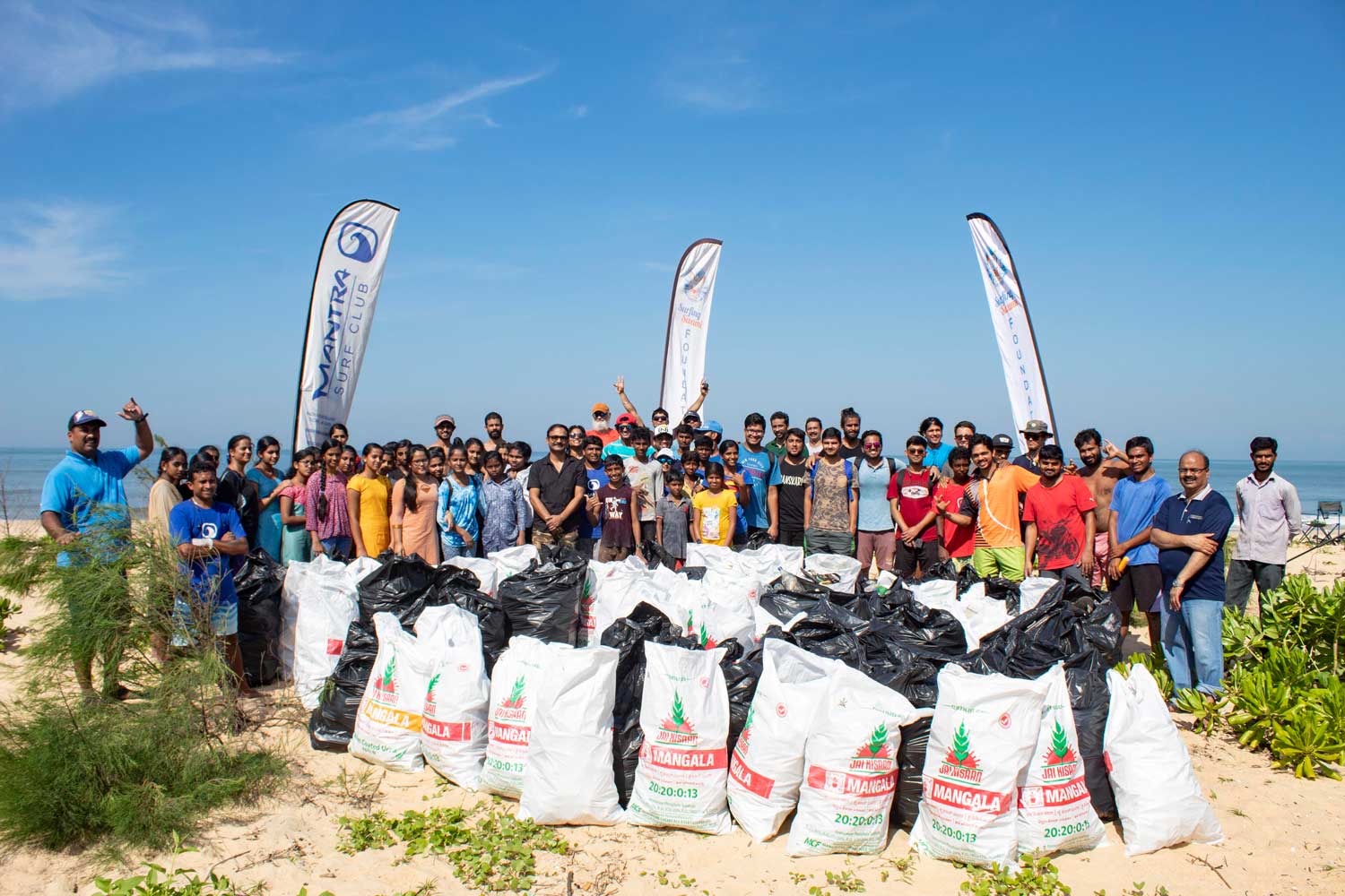 Surfing Swami Foundation - Mantra Beach Clean Up - 2018