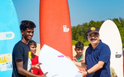 Surfboard Sponsorship in association with KSMC – Karnataka State Mineral Corporation