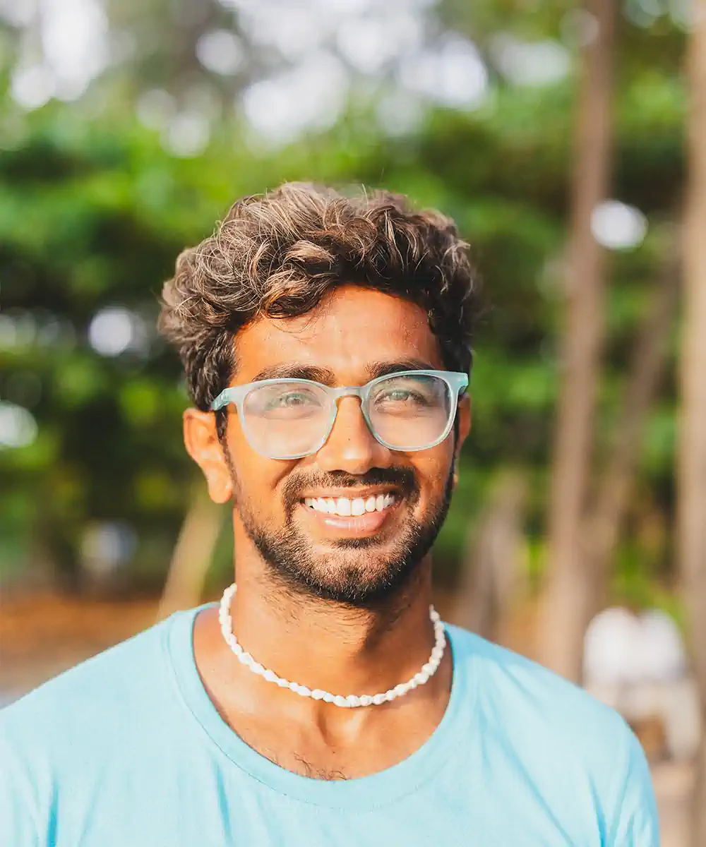Bharath, Senior Surfing Coach at Surfing Swami Foundation