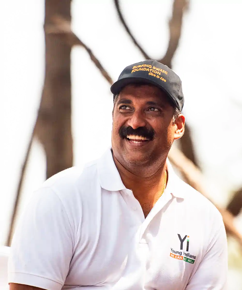 Gaurav Hegde, Managing Director of Surfing Swami Foundation
