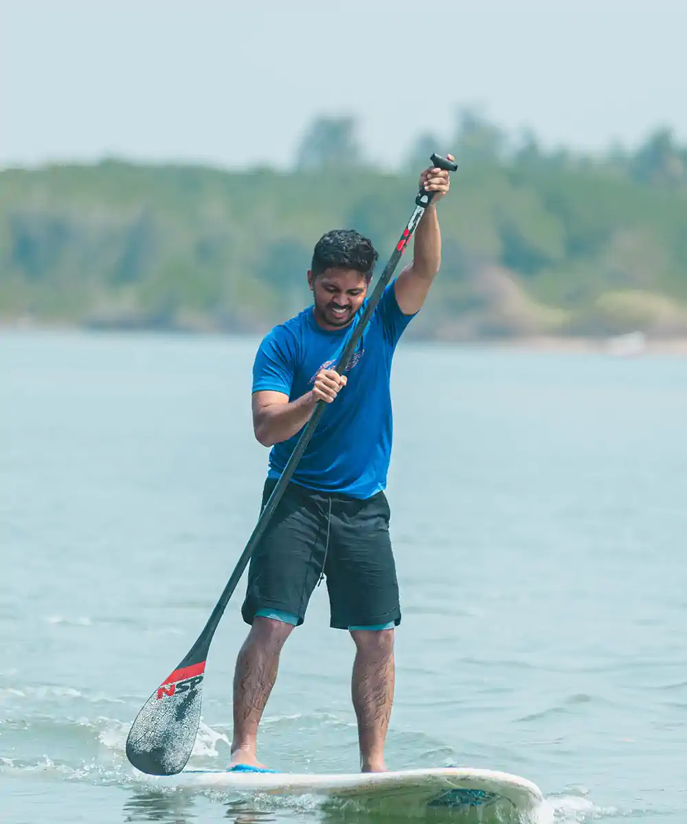 Madhukar Kudva, foundation member at Surfing Swami Foundation