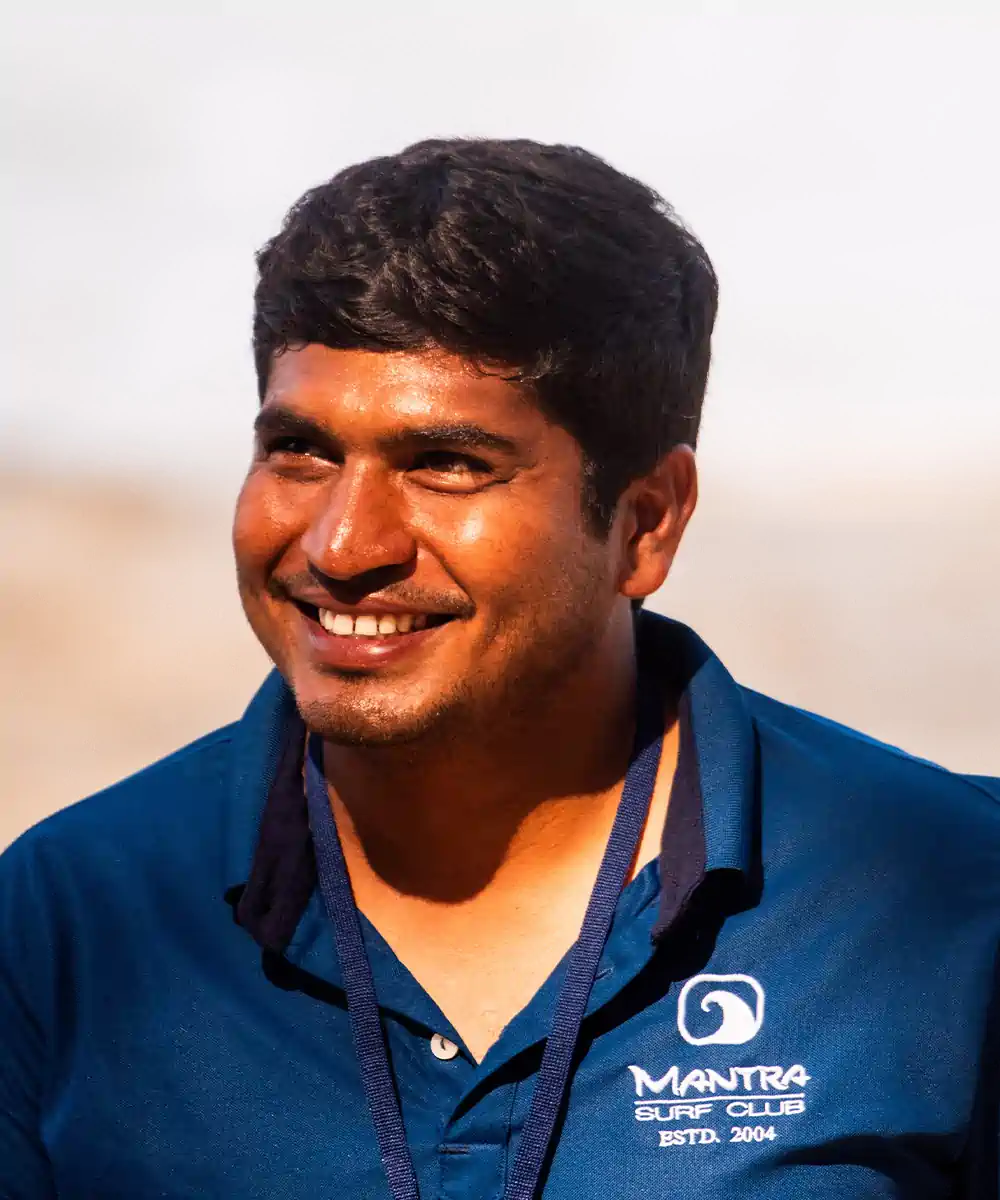 Shamanth Kumar, Director of Surfing Swami Foundation