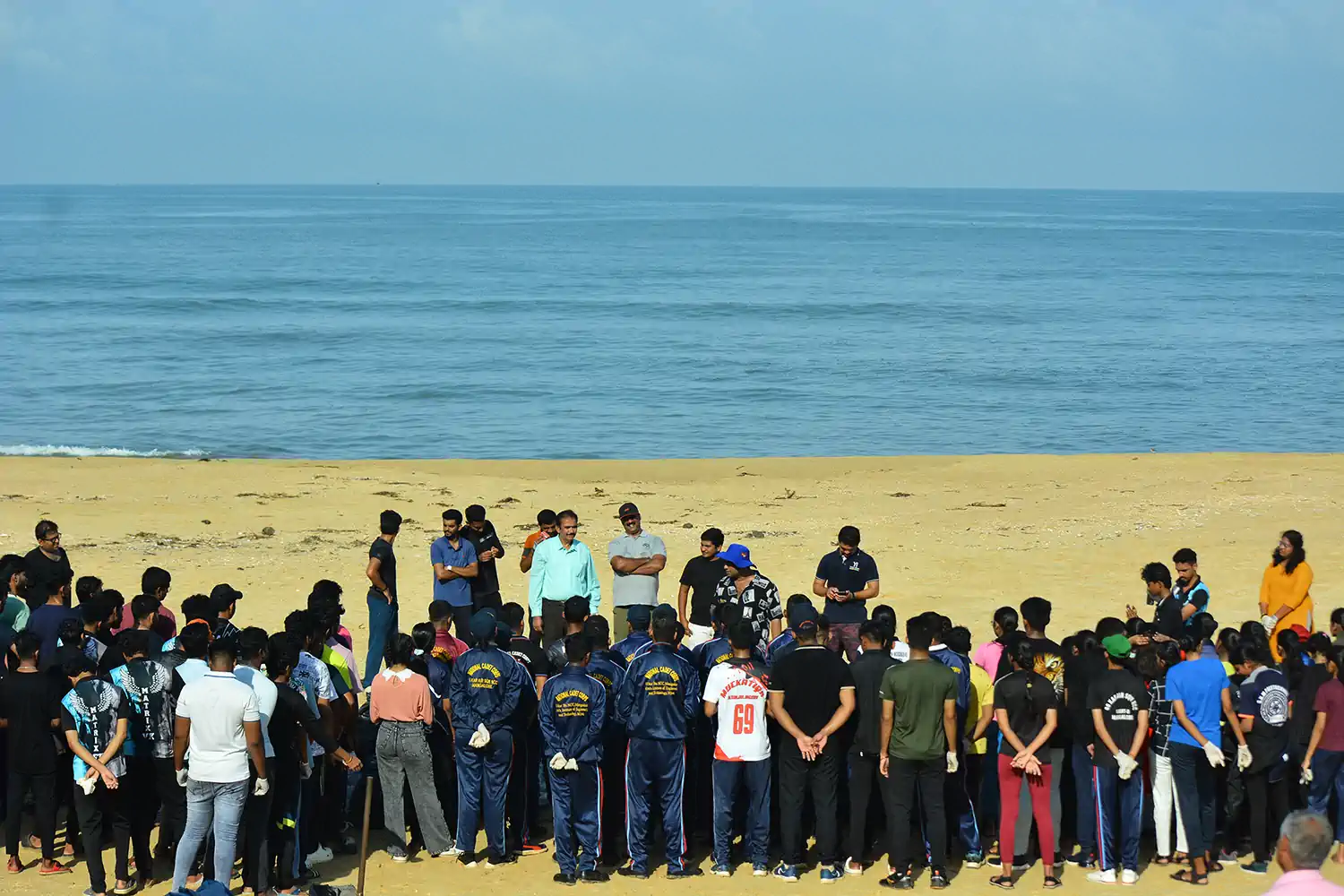 Surfing Swami Foundation ocean conservation and coastal cleanup activity